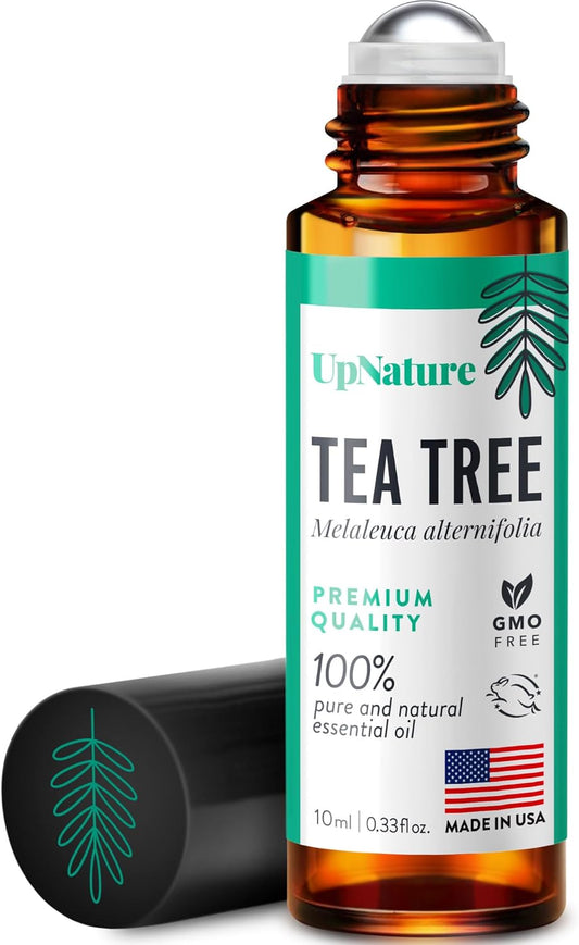 Tea Tree Essential Oil Roll on - 100% Natural Tea Tree Oil for Skin